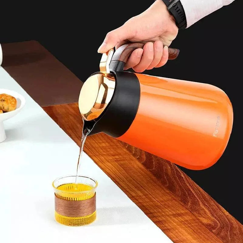 Monzzi Vacuum Insulated Stainless Steel Thermal Bottle for Coffee and Tea
