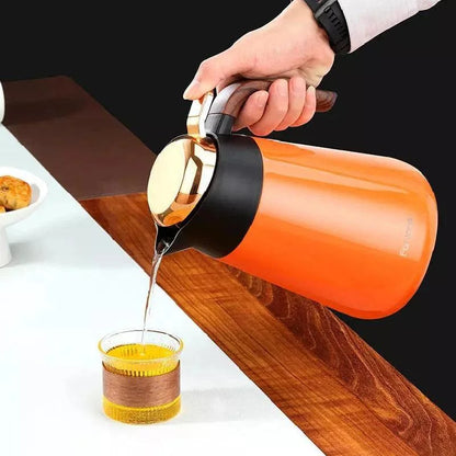 Monzzi Vacuum Insulated Stainless Steel Thermal Bottle for Coffee and Tea
