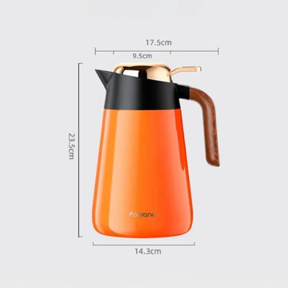 Monzzi Vacuum Insulated Stainless Steel Thermal Bottle for Coffee and Tea