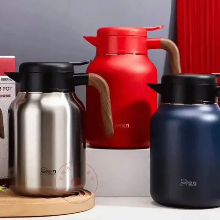 High-Capacity Stainless Steel Thermal Bottle for Coffee and Water - Monzzi
