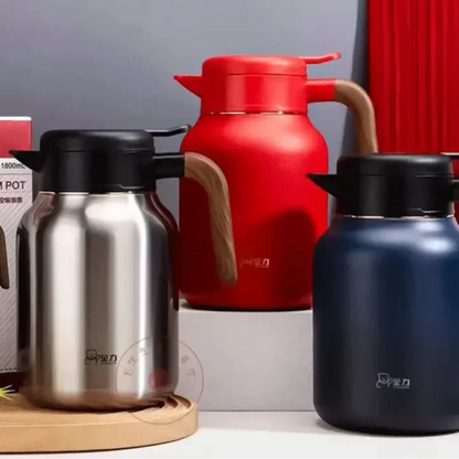 High-Capacity Stainless Steel Thermal Bottle for Coffee and Water - Monzzi