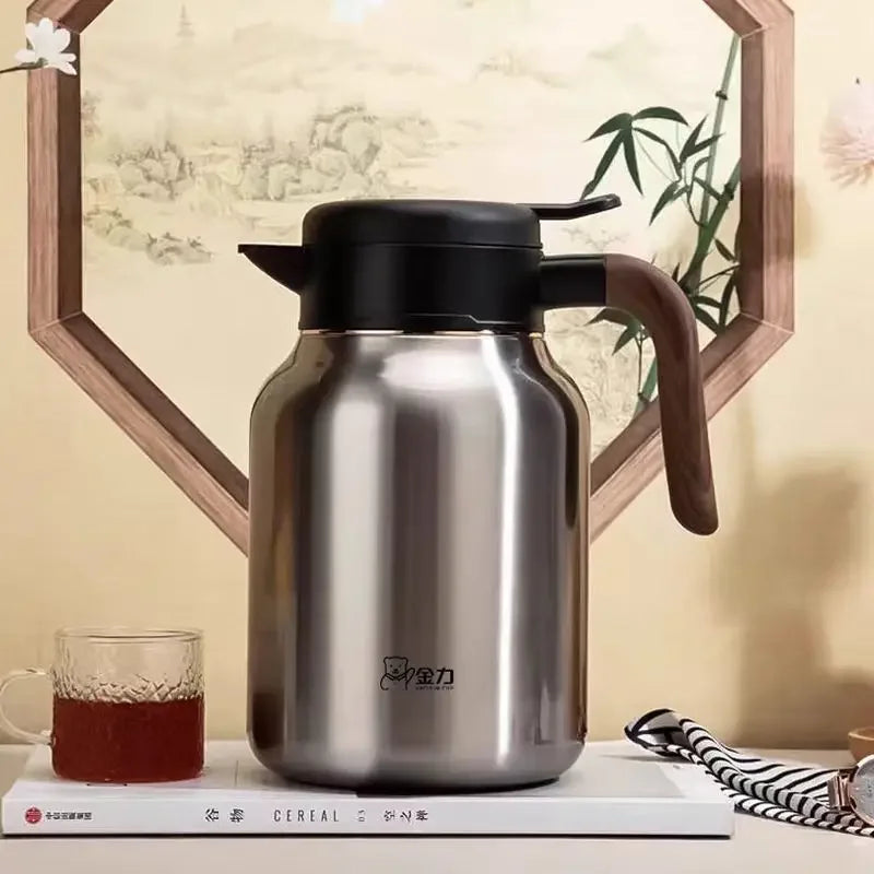 High-Capacity Stainless Steel Thermal Bottle for Coffee and Water - Monzzi