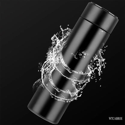 Monzzi Drinks Stainless Steel Thermal Bottle with LED Digital Temperature Sensor
