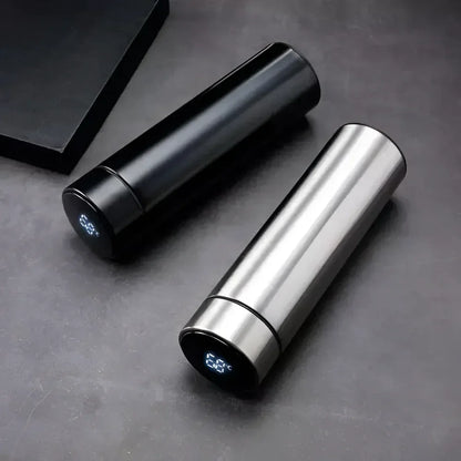 Monzzi Drinks Stainless Steel Thermal Bottle with LED Digital Temperature Sensor