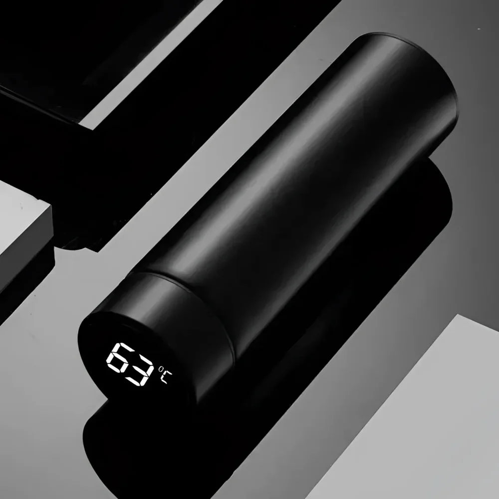 Monzzi Drinks Stainless Steel Thermal Bottle with LED Digital Temperature Sensor