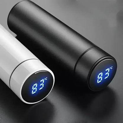 Monzzi Drinks Stainless Steel Thermal Bottle with LED Digital Temperature Sensor