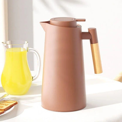 Monzzi 1L Borosilicate Glass Thermal Coffee Carafe for Hot Beverages