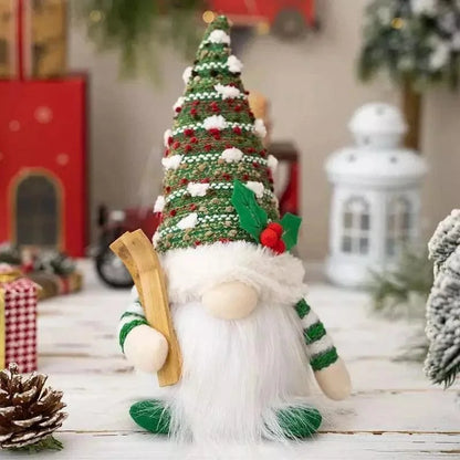LED-Illuminated Christmas Gnome for Monzzi Holiday Decor