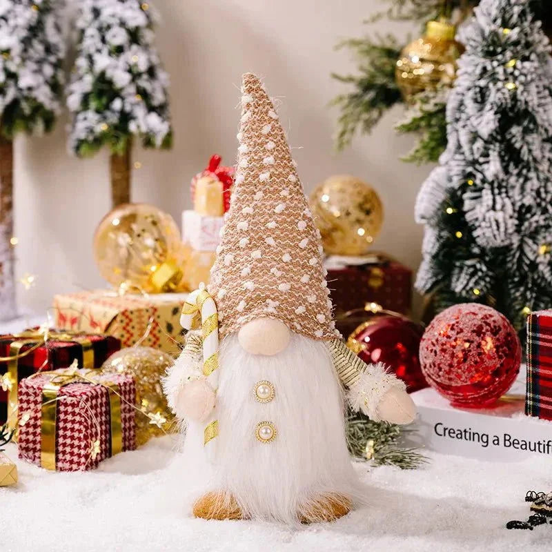 LED Light-Up Christmas Gnome for Monzzi Table Decor