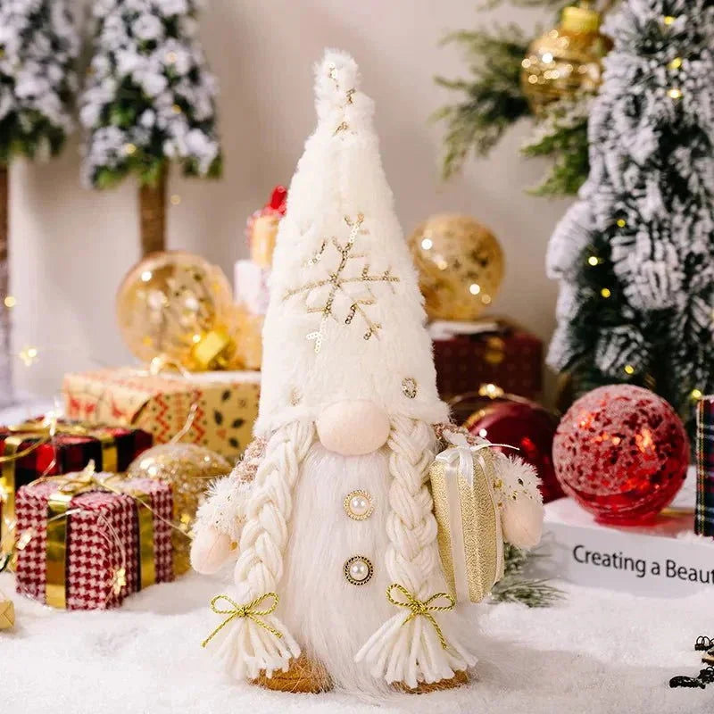 LED Light-Up Christmas Gnome for Monzzi Table Decor