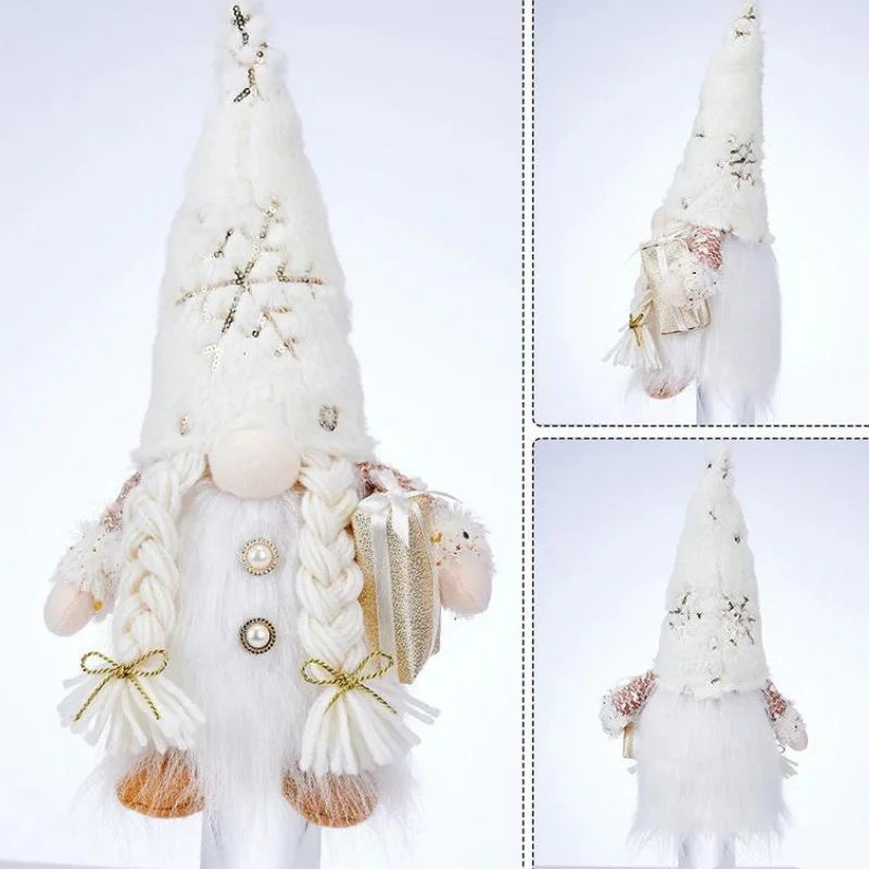 LED Light-Up Christmas Gnome for Monzzi Table Decor