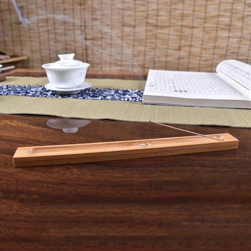Monzzi Wooden Incense Holder for Stick and Spiral Incense