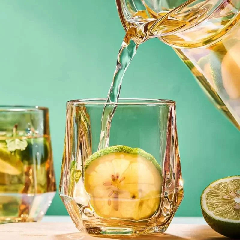 1.8L Borosilicate Glass Pitcher with Lid for Monzzi Drinks