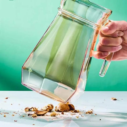1.8L Borosilicate Glass Pitcher with Lid for Monzzi Drinks