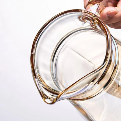 1.8L Borosilicate Glass Pitcher with Lid for Monzzi Drinks
