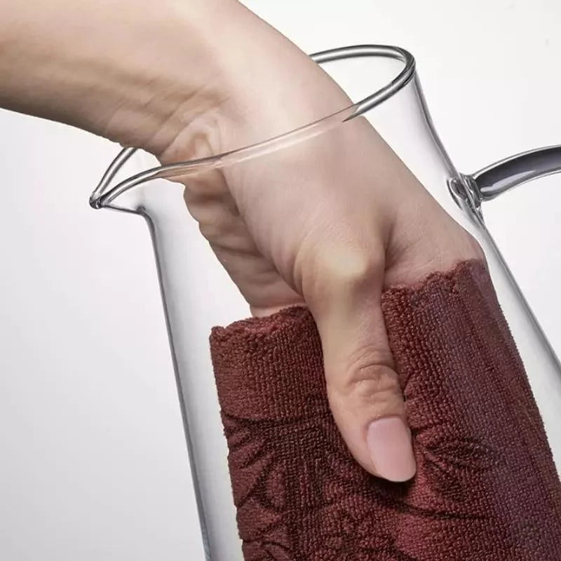 Monzzi 2L Borosilicate Glass Beverage Pitcher with Lid