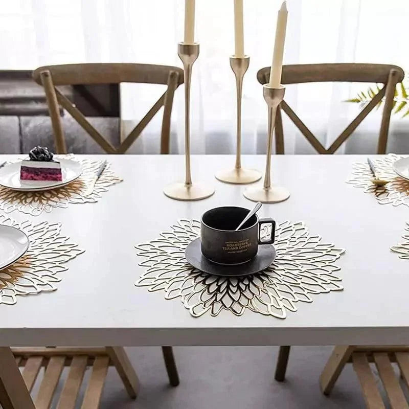 Textured Non-Slip Placemat for Elegant Table Settings