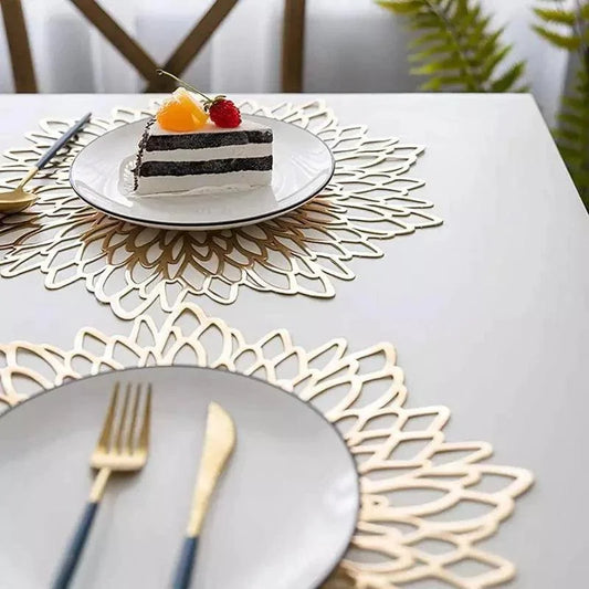Textured Non-Slip Placemat for Elegant Table Settings