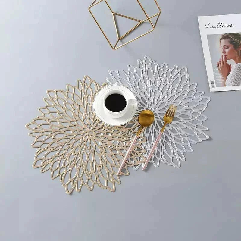 Textured Non-Slip Placemat for Elegant Table Settings