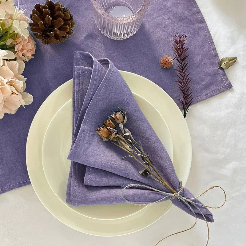 Sturdy Polyester Napkin Set for Dining Table by Monzzi