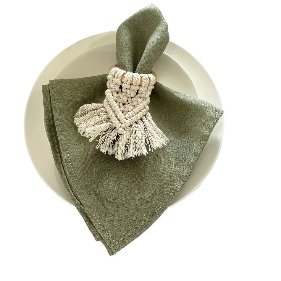 Sturdy Polyester Napkin Set for Dining Table by Monzzi