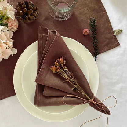 Sturdy Polyester Napkin Set for Dining Table by Monzzi