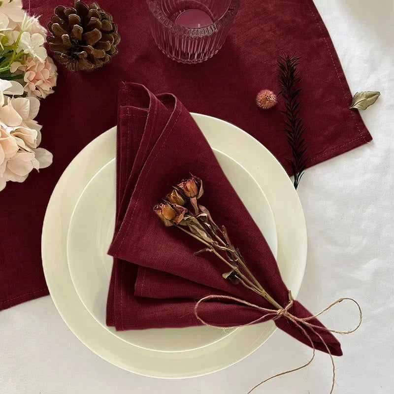 Sturdy Polyester Napkin Set for Dining Table by Monzzi