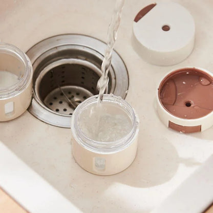 Monzzi Dispenser 6-Piece Magnetic Wall Spice Rack Set