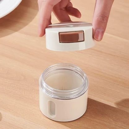 Monzzi Dispenser 6-Piece Magnetic Wall Spice Rack Set