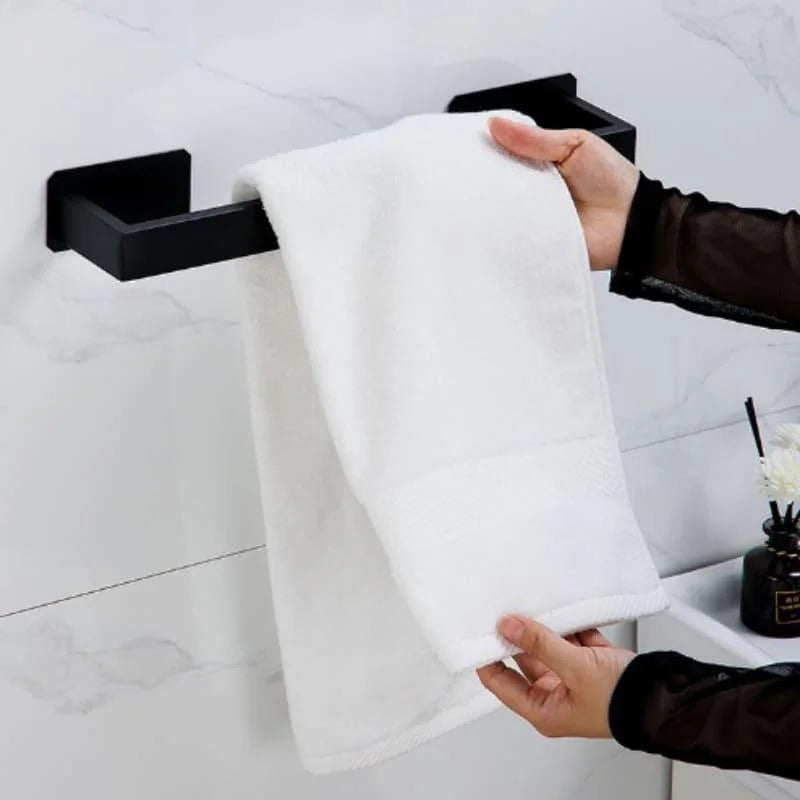 5-Piece Stainless Steel Bathroom Accessory Set with Monzzi Mounting System