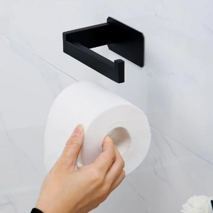 5-Piece Stainless Steel Bathroom Accessory Set with Monzzi Mounting