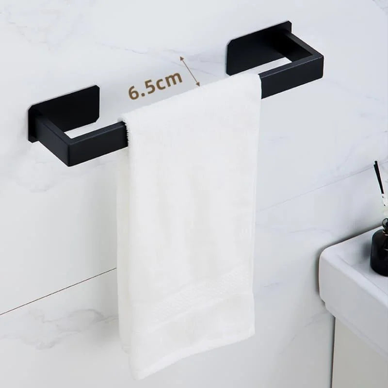 5-Piece Stainless Steel Bathroom Accessory Set with Monzzi Mounting