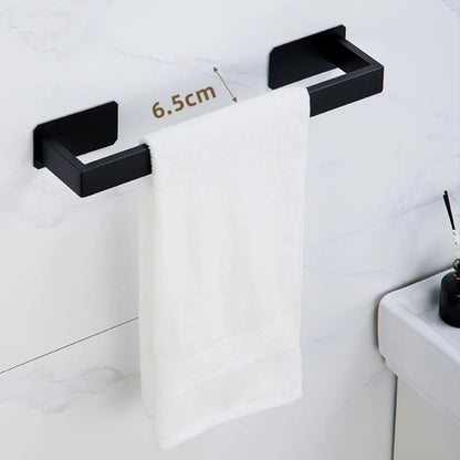 5-Piece Stainless Steel Bathroom Accessory Set with Monzzi Mounting System