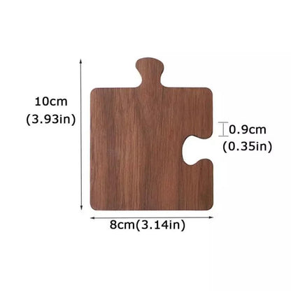 Monzzi Nogueira Wooden Pot Rest and Coaster Set
