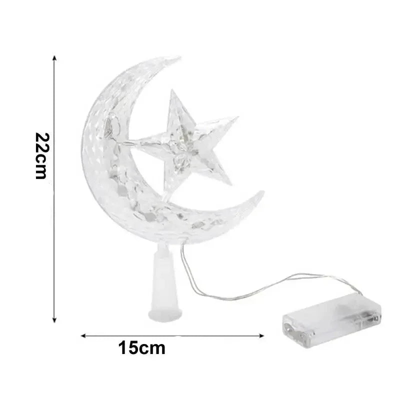 Monzzi Tree Top Moon and Star LED Light