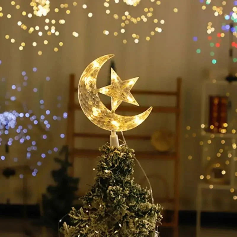 Monzzi Tree Top Moon and Star LED Light