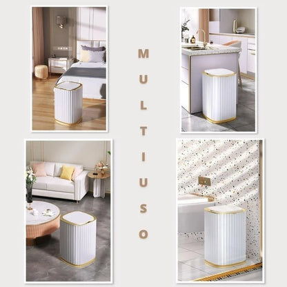 15L Sensor-Activated Automatic Trash Can for Bathroom and Kitchen by Monzzi