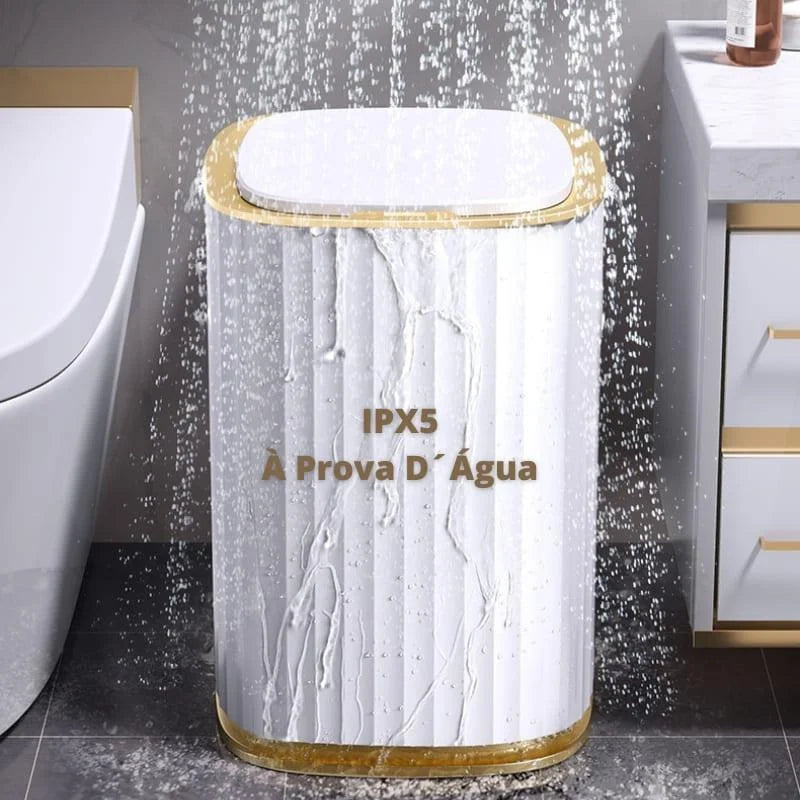 15L Sensor-Activated Automatic Trash Can for Bathroom and Kitchen by Monzzi