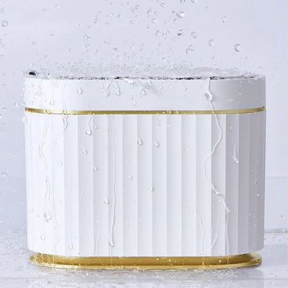 Monzzi Sensor-Activated Automatic Trash Can for Bathroom and Kitchen