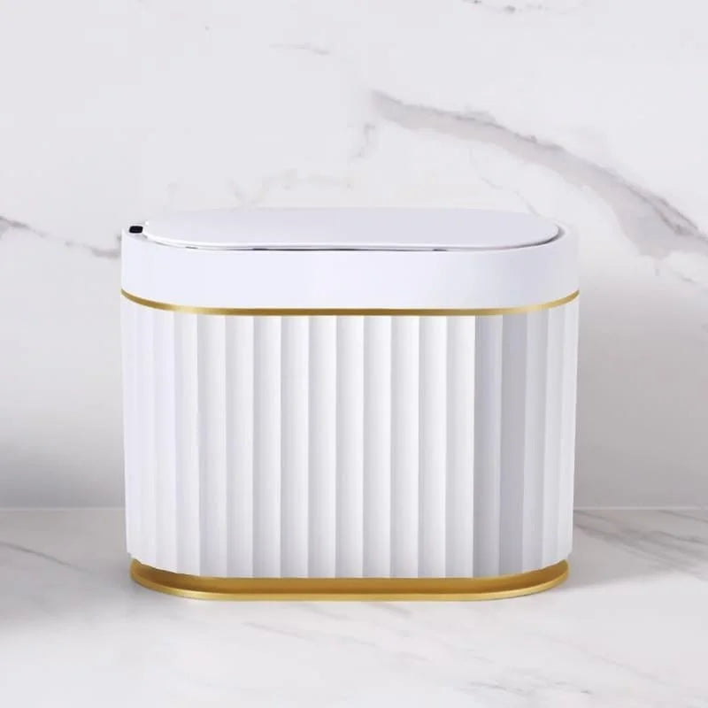Monzzi Sensor-Activated Automatic Trash Can for Bathroom and Kitchen
