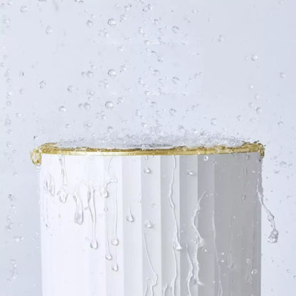 Monzzi 9L Automatic Round Trash Can with Sensor for Kitchen and Bathroom