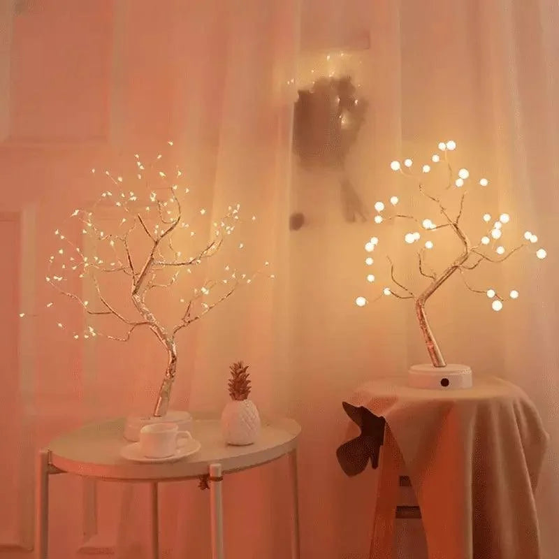 Charming LED Tree Lamp for Bedroom, Living Room, and Table Decor