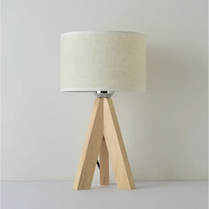 Monzzi Wooden Table Lamp for Bedroom and Office