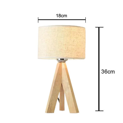 Monzzi Wooden Desk Lamp for Bedroom and Office