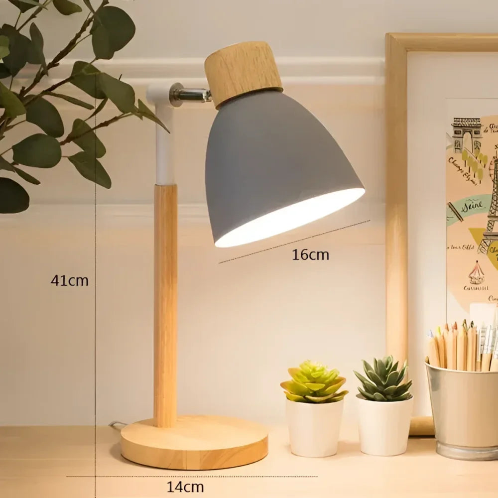 Monzzi Swiveling LED Table Lamp for Bedroom and Living Room