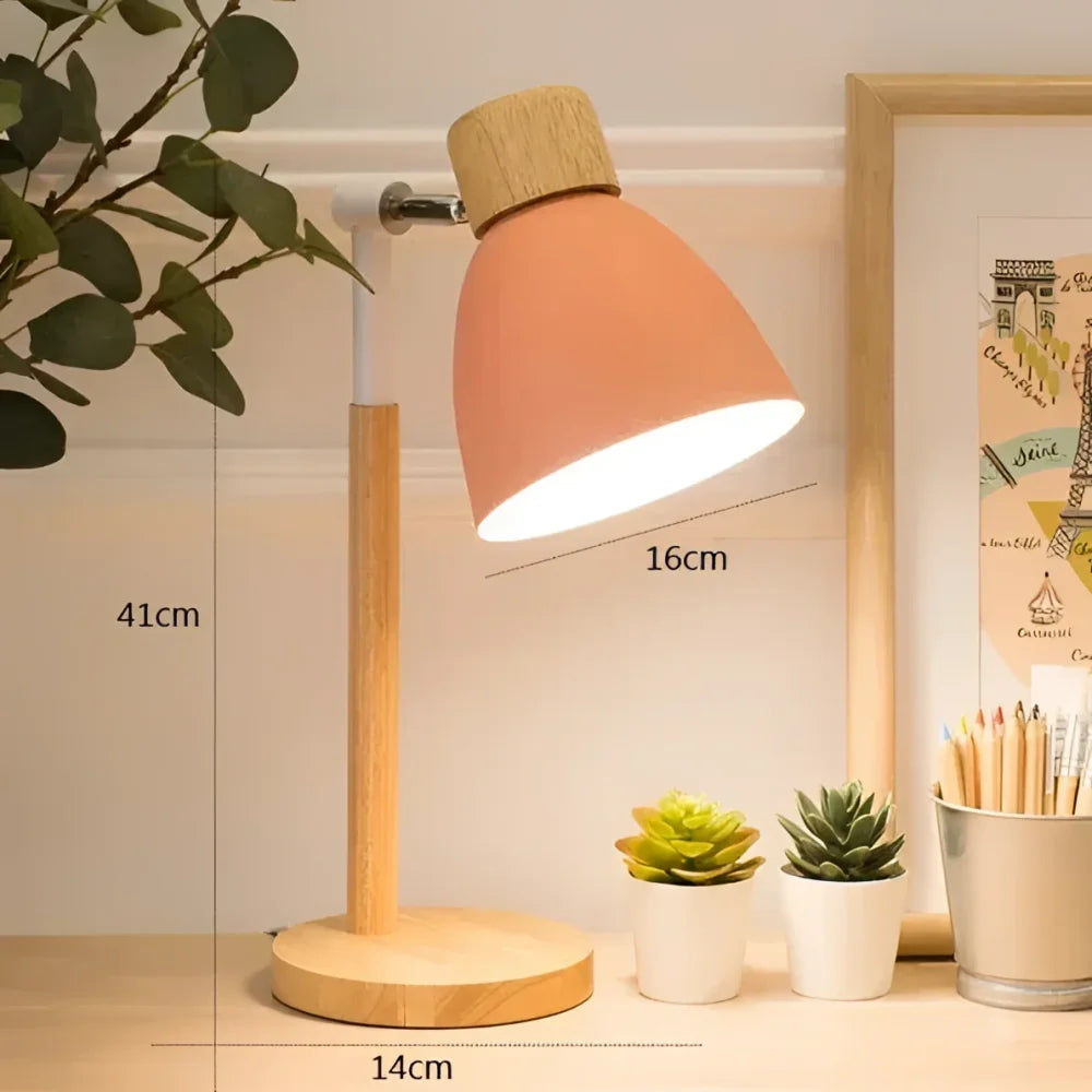 Monzzi Swiveling LED Table Lamp for Bedroom and Living Room