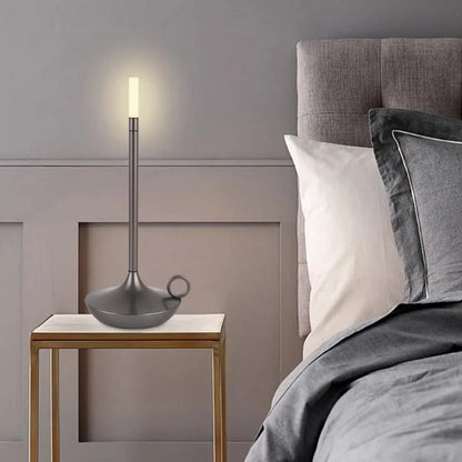 Monzzi Wireless Rechargeable LED Nightstand Lamp for Elegant Nighttime Ambiance