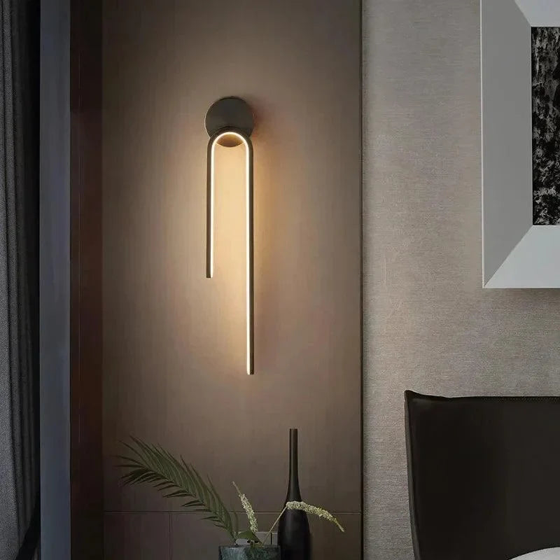 Contemporary LED Wall Lamp for Stylish Decoration and Illumination by Monzzi