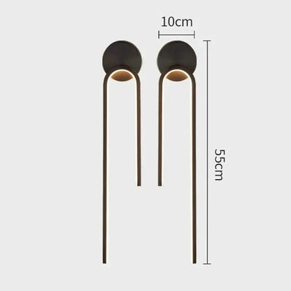 Contemporary LED Wall Lamp for Stylish Decoration and Illumination by Monzzi