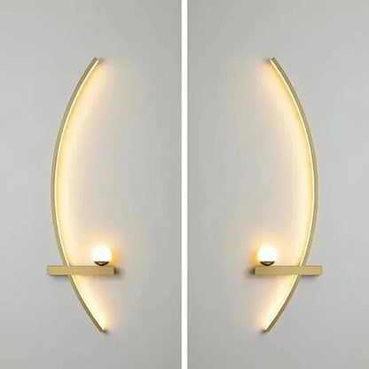 Contemporary Minimalist LED Wall Sconce with Remote Control by Monzzi